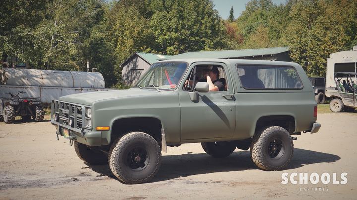 OD green K5 Blazer
